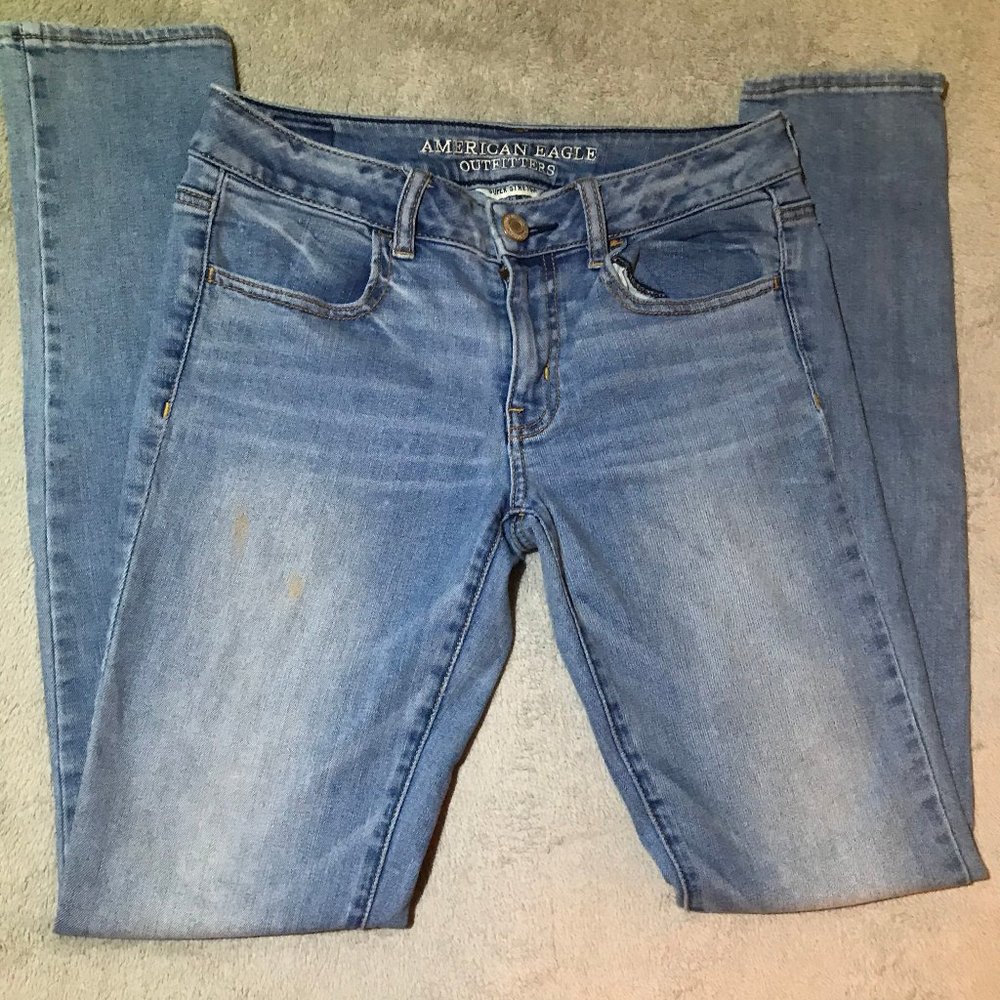 American Eagle LongBlue Skinny Jeans Super Stretch